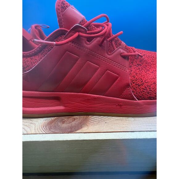 Adidas X_PLR Red Black Melange Gum Sole Sneakers - Men Size 12 main image 7